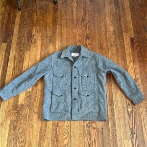 Filson Cruiser Mackinaw Wool Gray Cruiser 46